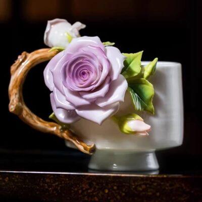 A06-186B-1-1.jpg Lavender Rose & Branch Mug