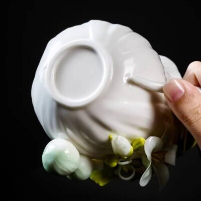 A06-190B-4 Sculpted Lucky Gourd Mug