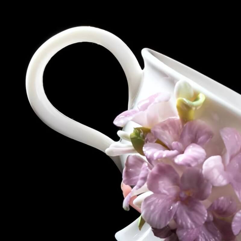 A06-208A-7 Sculpted Misty Hydrangea Bloom