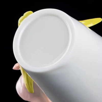 A06-226A-6 Sculpted Calla Lily Art Mug