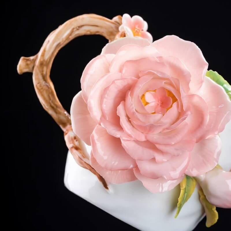 A06-227C-2 Camellia Bloom Coffee Mug