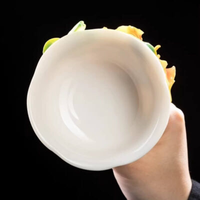 A06-238A-5 Sculpted Lily Goblet